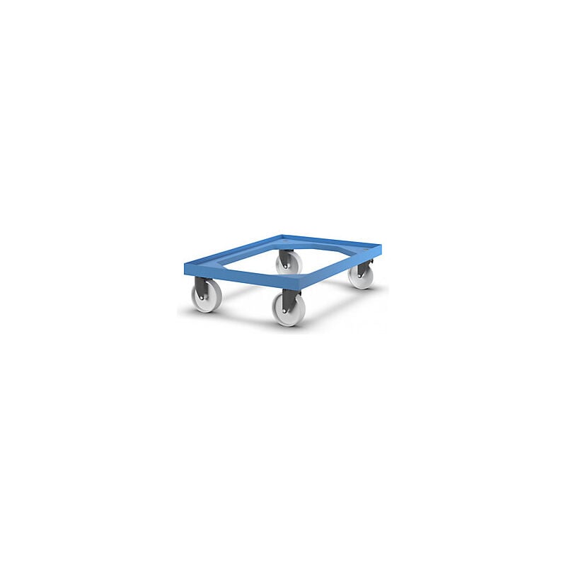 foto del prodotto certeo kaiserkraft telaio in plastica con rotelle portata 250 kg