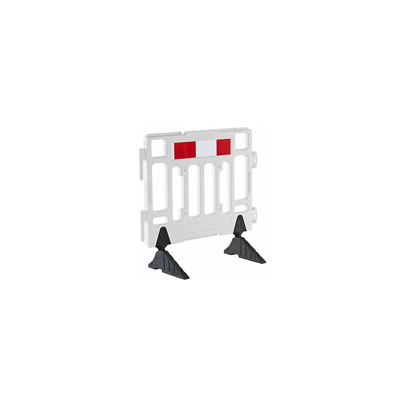foto del prodotto certeo kaiserkraft transenna in plastica lunghezza 1 1 m bianco