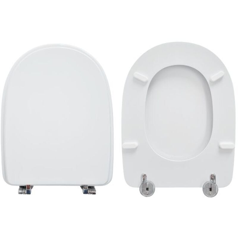 foto del prodotto cesame copriwater aretusa compatibile in poliestere bianco