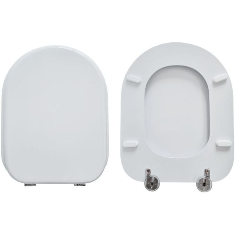 foto del prodotto cesame copriwater belle epoque compatibile in poliestere bianco