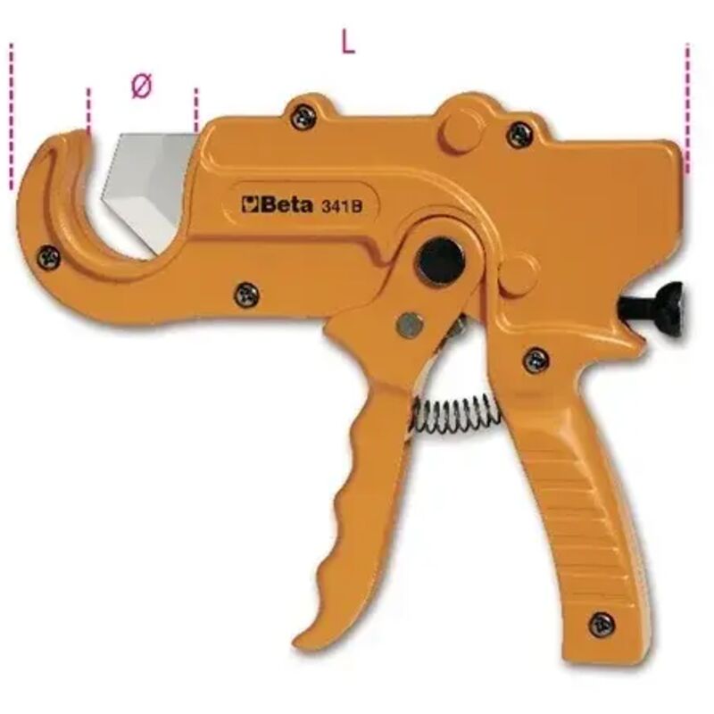 foto del prodotto cesoia a cricchetto plastica beta 341b