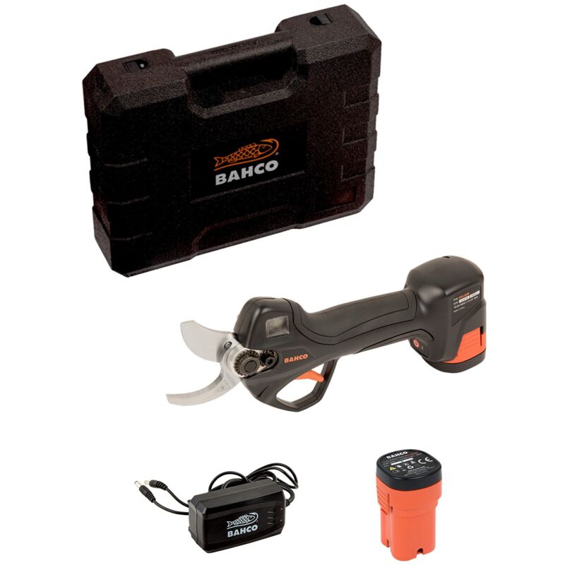 foto del prodotto cesoie a batteria 32 mm bahco bcl20ib 2 x 2,5 ah caricabatterie valigetta 