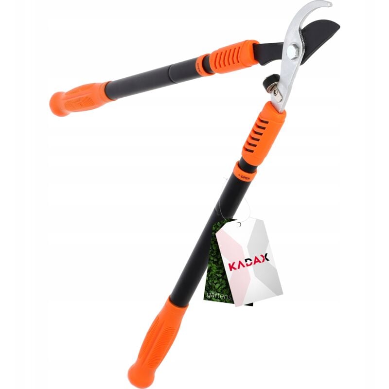 foto del prodotto cesoie manuali da potatura da giardino kadax per rami di arbusti, telescopiche, robuste e affilate