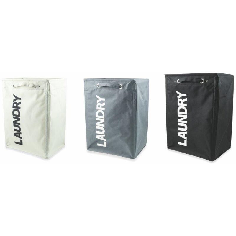 foto del prodotto cesta biancheria rett 40x30xh56cm 3 colori assortiti