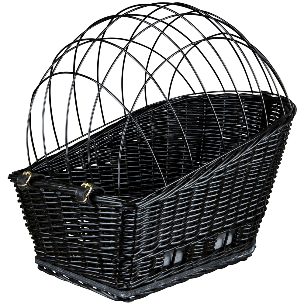 foto del prodotto cesta da bici trixie con griglia l 55 x p 35 x h 49 cm