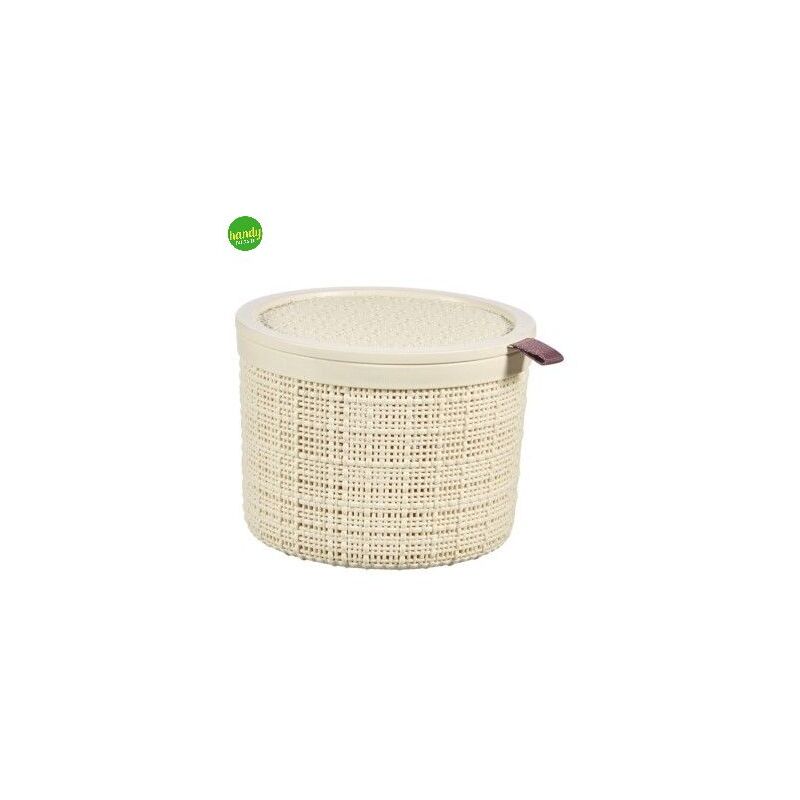 foto del prodotto cesta jute tonda keter 2lt bianca