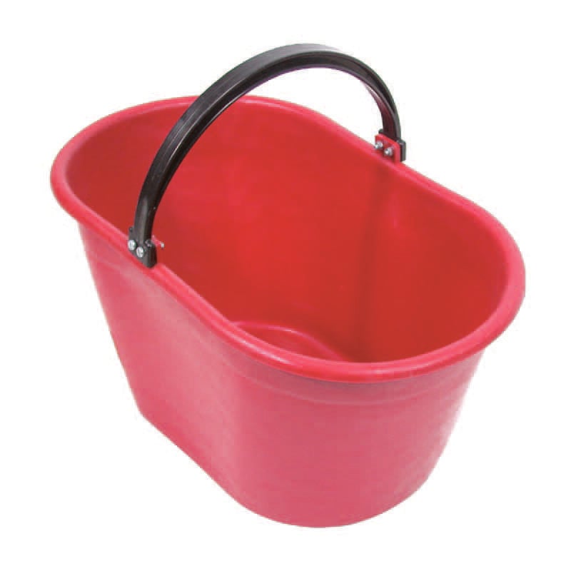 foto del prodotto cesta ovale per raccolta manico plastica lt.20 capacit lt.20, cm.54x34x23h.