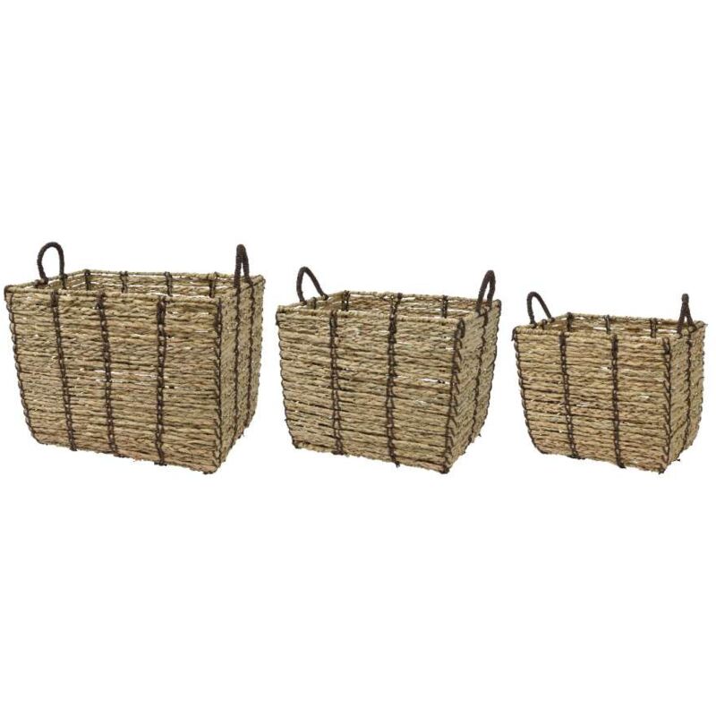 foto del prodotto cesta rettangolare in grass naturale media