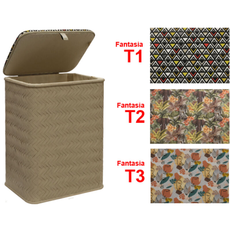 foto del prodotto ceste p.biancheria lt.55 tortora t1