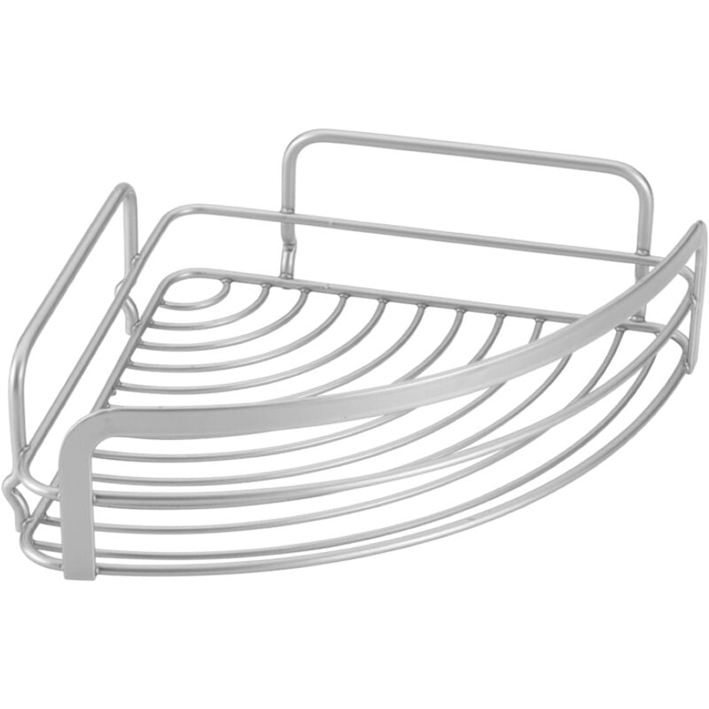 foto del prodotto cestello ad angolo un ripiano 20x20x6 cm bagno polytherm metaltex
