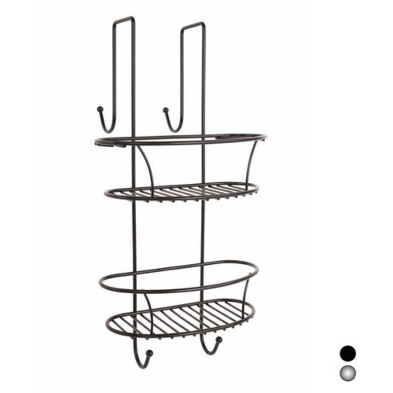 foto del prodotto cestello contenitore doccia spider nero opaco