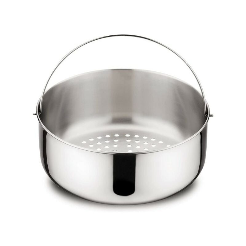 foto del prodotto cestello cuocivapore per pentole a pressione, 22 cm, 5 litri lagostina