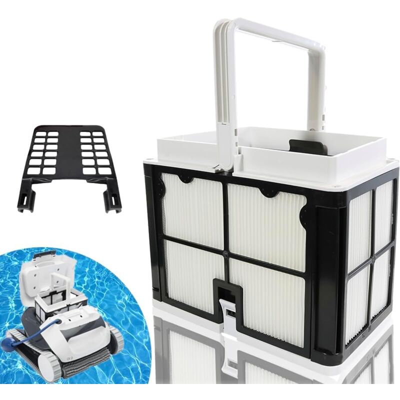 foto del prodotto cestello filtro ultrafine applicabile 9991460 r1 robot pulitore per piscine dolphin compatibile s50 s100 active 10 15 echo t15 t25 dx3 cc e20 e10