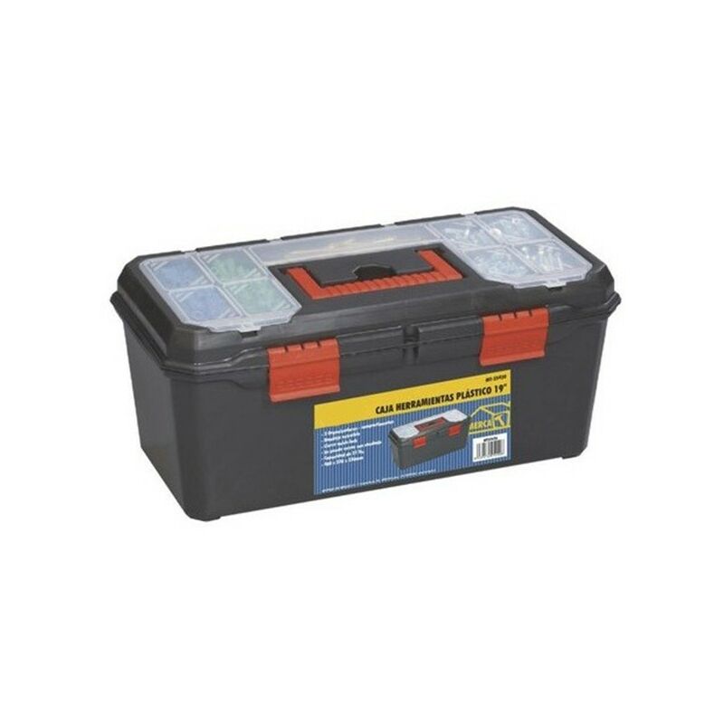 foto del prodotto cestello in materiale plastico 19 con organizer con scomparti in alto 16038387