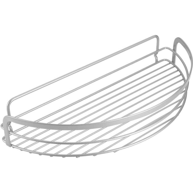 foto del prodotto cestello per doccia a semicerchio viva 37x17x6cm in polytherm metaltex