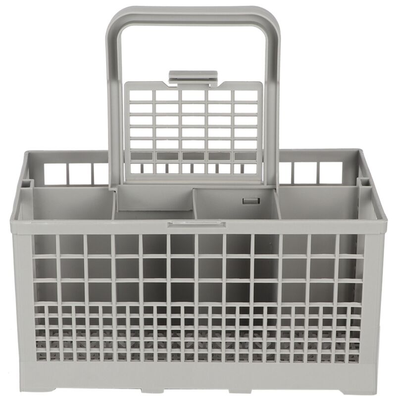 foto del prodotto cestello per lavastoviglie con manico, contenitore universale per posate, contenitore di ricambio per lavastoviglie, con 8 scomparti, 240 x 135 x 123