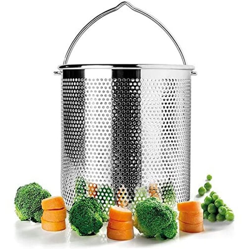 foto del prodotto cestello per pentola, 14 x 16 cm, acciaio inox, multiuso. - ibili
