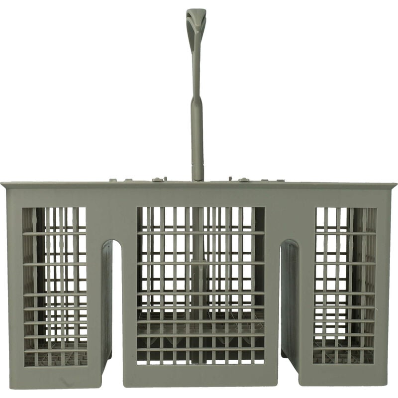 immagine 0 del prodotto cestello per posate compatibile con bosch srs46a22 28, srs46a22 29, srs4702ii 05, srs5302au 05, srs5302au 06 lavastoviglie con manico, grigio vhbw