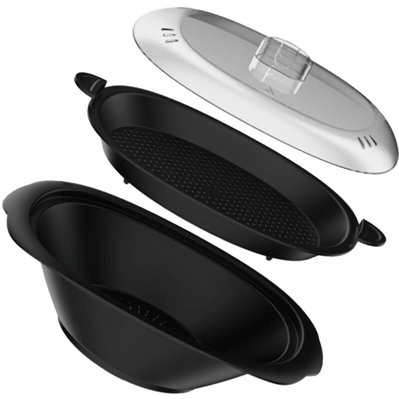 foto del prodotto cestello vapore clickchef robot da cucina e cuocitutto moulinex 4350254