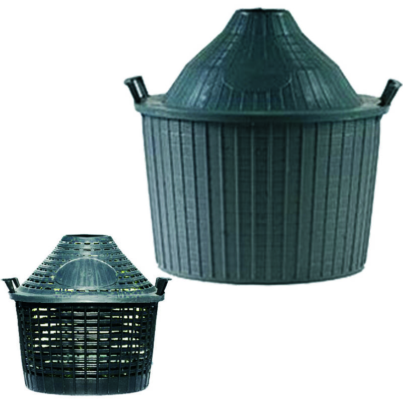 foto del prodotto cesti a cupola in plastica per damigiane lt.5