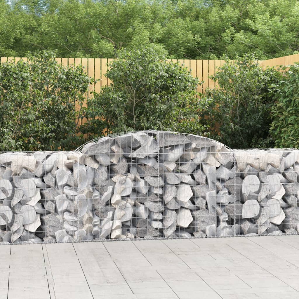 foto del prodotto cesti gabbioni ad arco 3 pz 300x50x80 100 cm ferro zincatocod mxl 100118