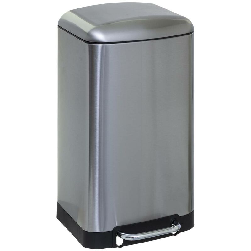 foto del prodotto cestino a pedale 30l ariane in acciaio inox 5five