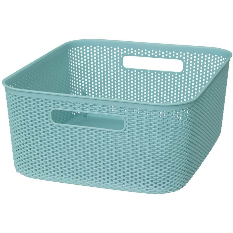 foto del prodotto cestino all uncinetto crochy 11l blu 5five