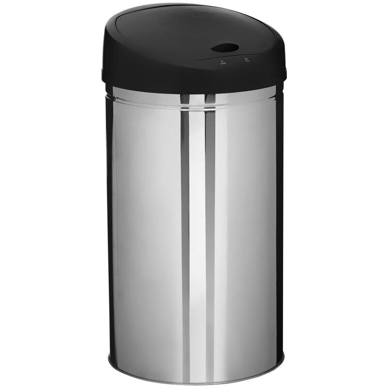 foto del prodotto cestino automatico sensor 42l in acciaio inox 5five