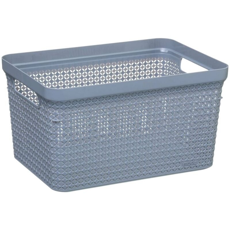 foto del prodotto cestino di plastica scandinavo da 5l grigio 5five