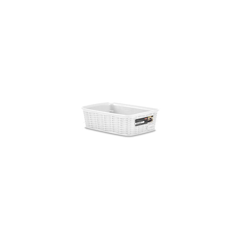 foto del prodotto cestino elegance s bianco stefanplast