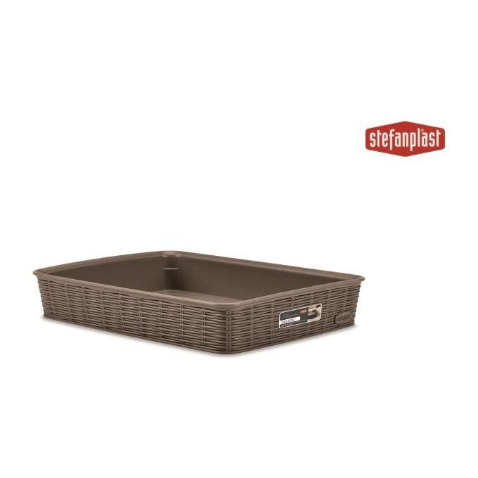 foto del prodotto cestino elegance tortora 36x26 h 6 stefanpl