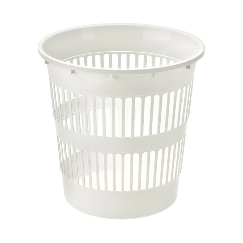 foto del prodotto cestino gettacarta 12l d.28xh28cm bianco