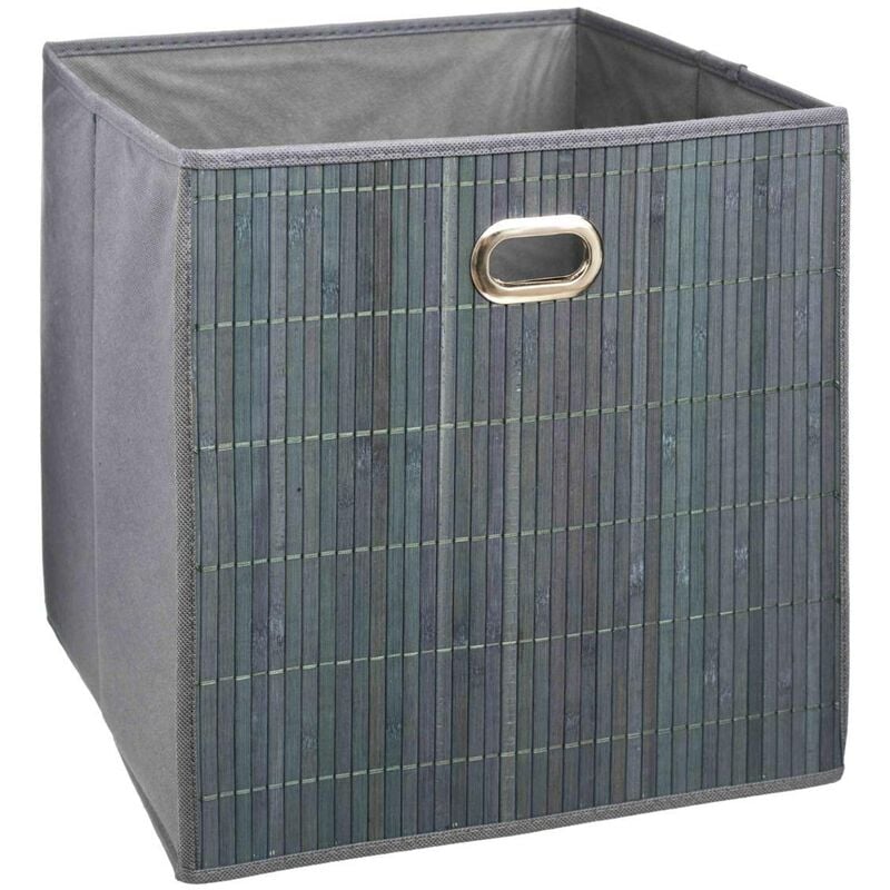 foto del prodotto cestino in bamb mix n modul 31x31cm grigio 5 five