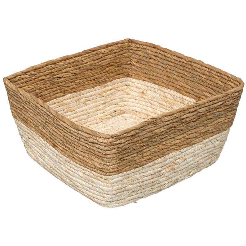 foto del prodotto cestino in paglia mix n modul 31x15cm naturale 5five