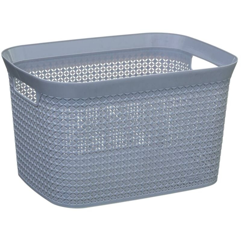 immagine 0 del prodotto cestino in plastica 25l scandinavo grigio 5five