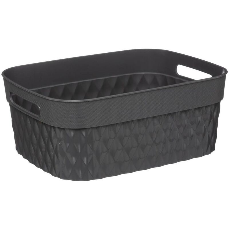 foto del prodotto cestino in plastica disco 5l grigio 5five