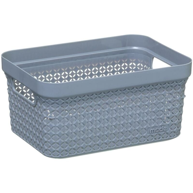 foto del prodotto cestino in plastica scandinavo 17l grigio 5five