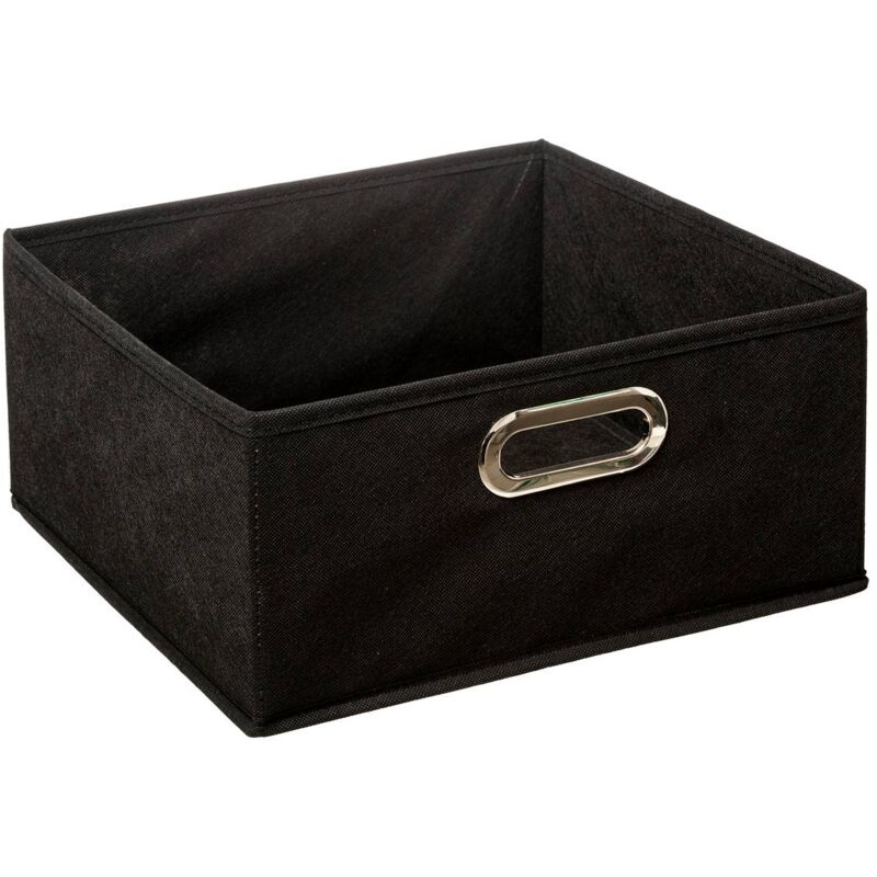foto del prodotto cestino in tessuto mix n modul 31x15cm nero 5five