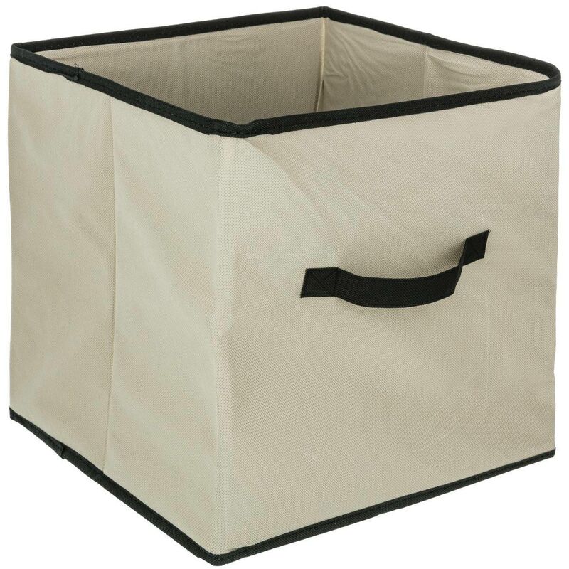 foto del prodotto cestino in tessutocestino 31x31cm mix n modul beige 5five