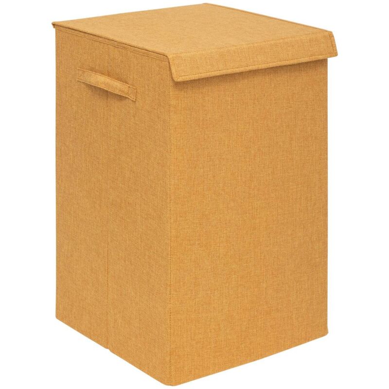 foto del prodotto cestino linea colorama giallo senape 74l 5five