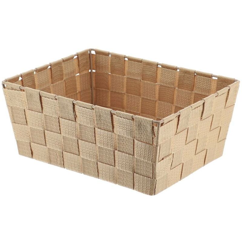 foto del prodotto cestino per abiti in poliestere l19,5xd25xh10,5 cm beige tendance