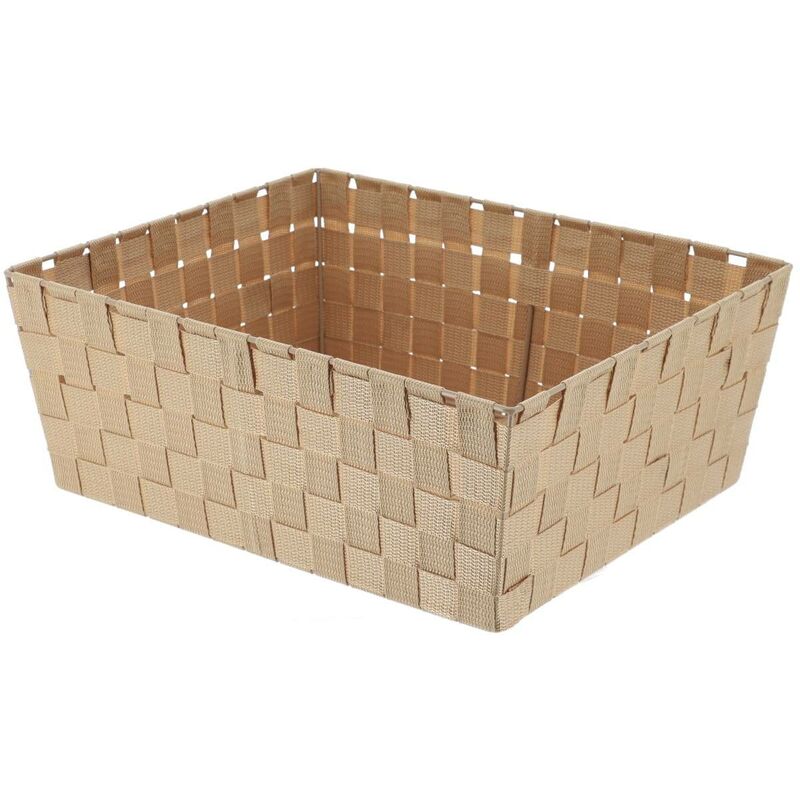 foto del prodotto cestino per abiti in poliestere l31,5xp39xh15 cm beige tendance