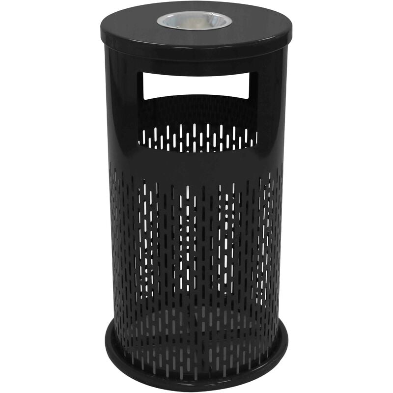foto del prodotto cestino per esterno posacenere 30l