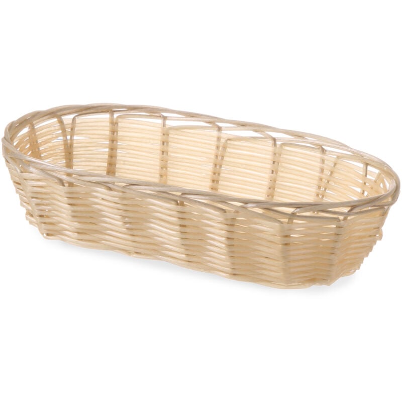 foto del prodotto cestino per il pane in polyrattan, ovale, 225x110x60mm hendi 426708