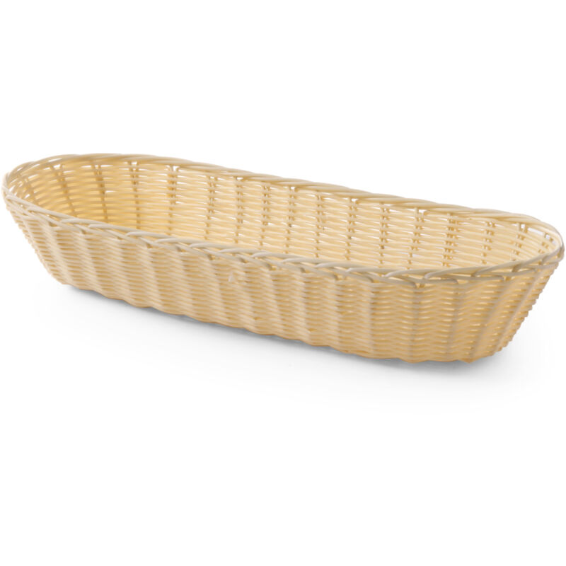 foto del prodotto cestino per il pane in polyrattan, ovale, 375x140x70mm hendi 426906
