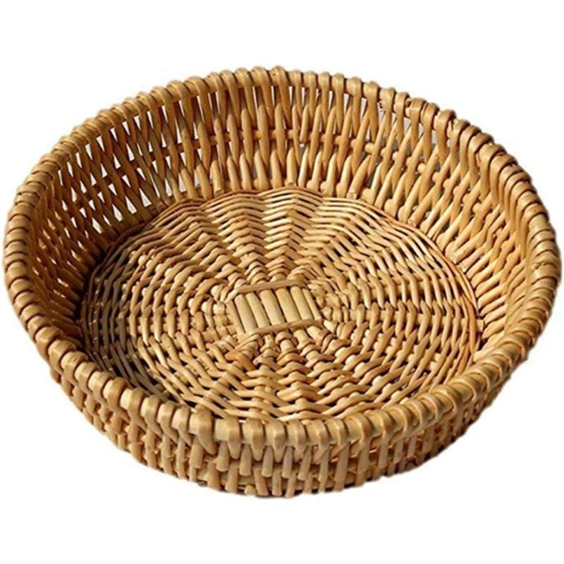 foto del prodotto cestino per il pane in vimini, piccolo cestino per le tagliatelle, cestino per la ciotola in vimini, cestino per l acqua e la frutta, cestino per il