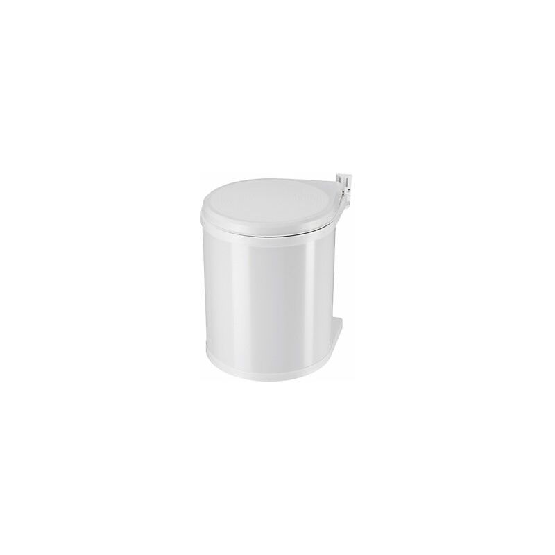 foto del prodotto cestino per rifiuti hailo compact box m 15l bianco