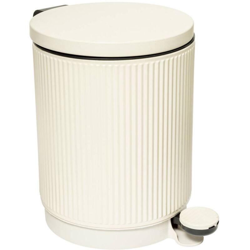 foto del prodotto cestino per rifiuti onyx 5l lino 5five