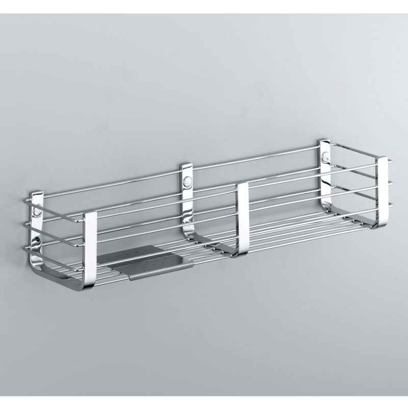 foto del prodotto cestino porta oggetti vasca doccia cromato codice prod b96330cr colombo design