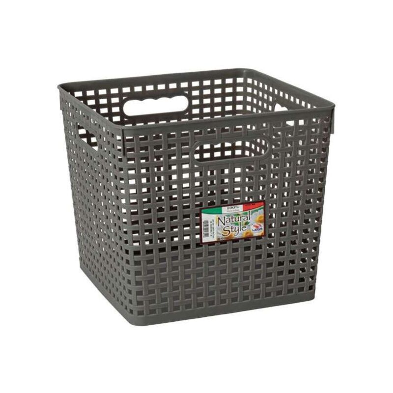 foto del prodotto cestino rattan cm 40x26 h 11 lega
